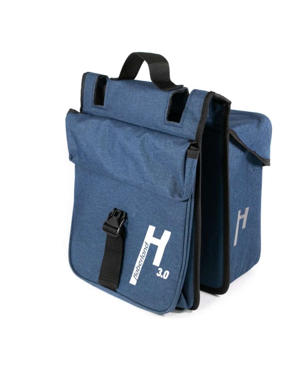 Haberland Fahrradtasche Basic L Hinterradtaschen Doppeltasche Gepäckträgertasche 