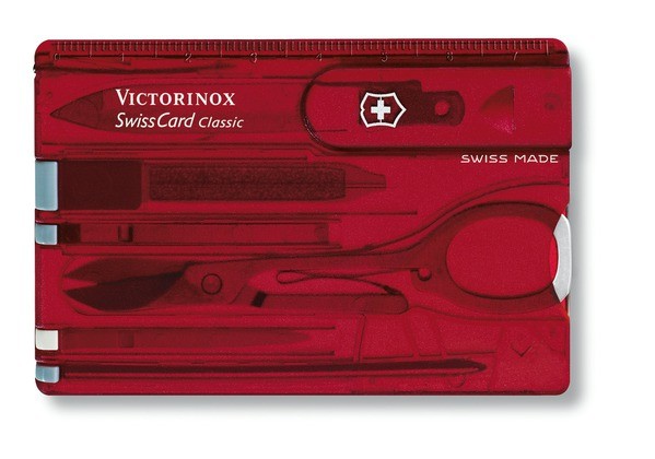 rubin transparent - Victorinox SwissCard Classic