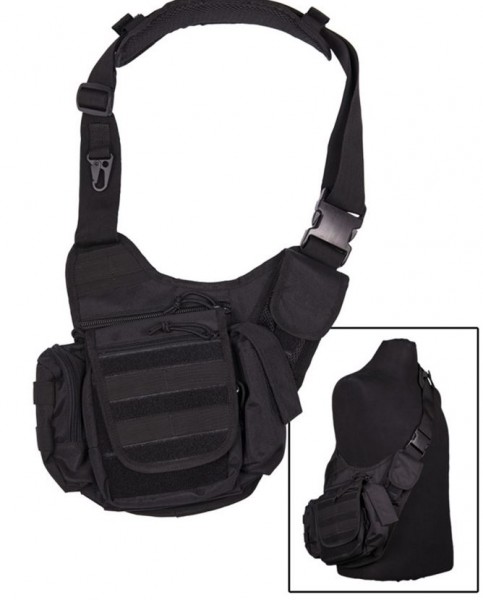 schwarz - Mil-Tec Sling Bag Multifunction